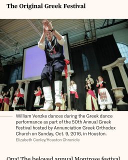 Thanks @houstonchron for the shoutout! We can’t wait to see everyone October 6, 7 and 8!